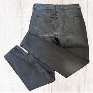 NYDJ Gray Super Skinny Stretch Jeans 6
